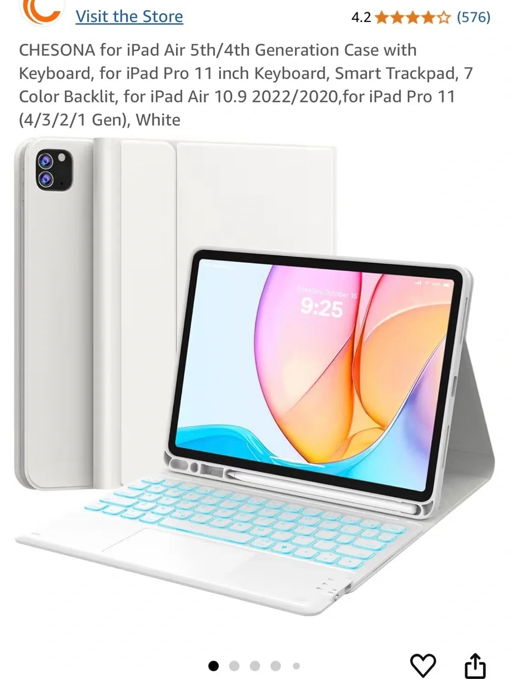 iPad Keyboard with Touchpad